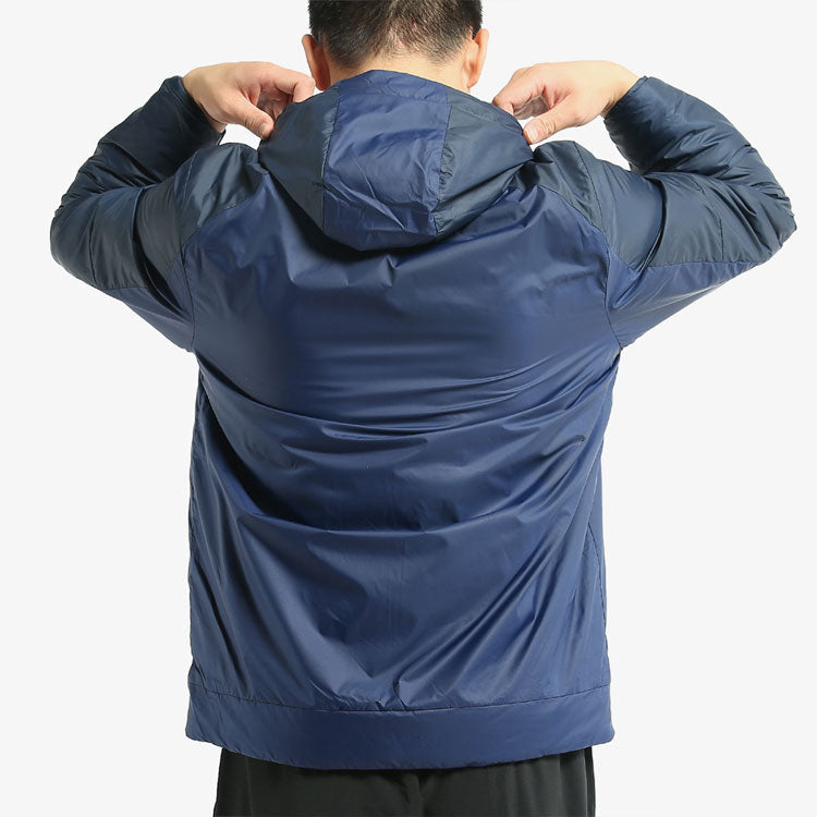 Nike Sportswear logo Casual Sports Windproof hooded Jacket Navy Blue Dark blue 861789-429