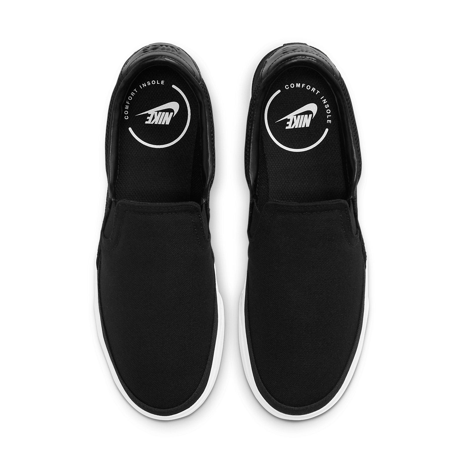 (WMNS) Nike Court Legacy Slip-On 'Black White' CW6540-002
