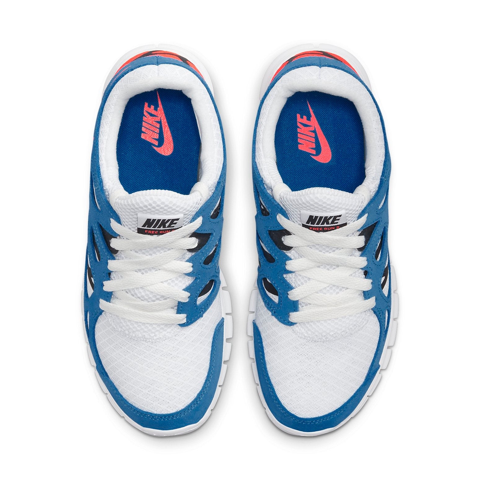 (WMNS) Nike Free Run 2 'White Photo Blue' DV2221-100