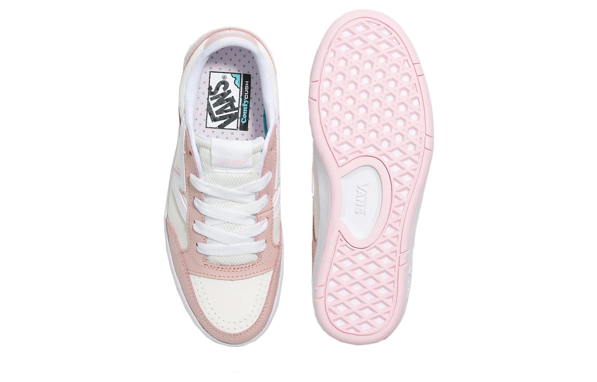 Vans Lowland ComfyCush New Varsity Shoe 'Pink Beige' VN000BWBBQL