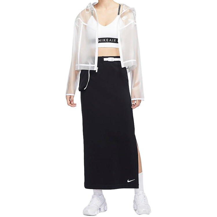 (WMNS) Nike Sportswear Windrunner Jacket 'Transparent White' CU6579-975