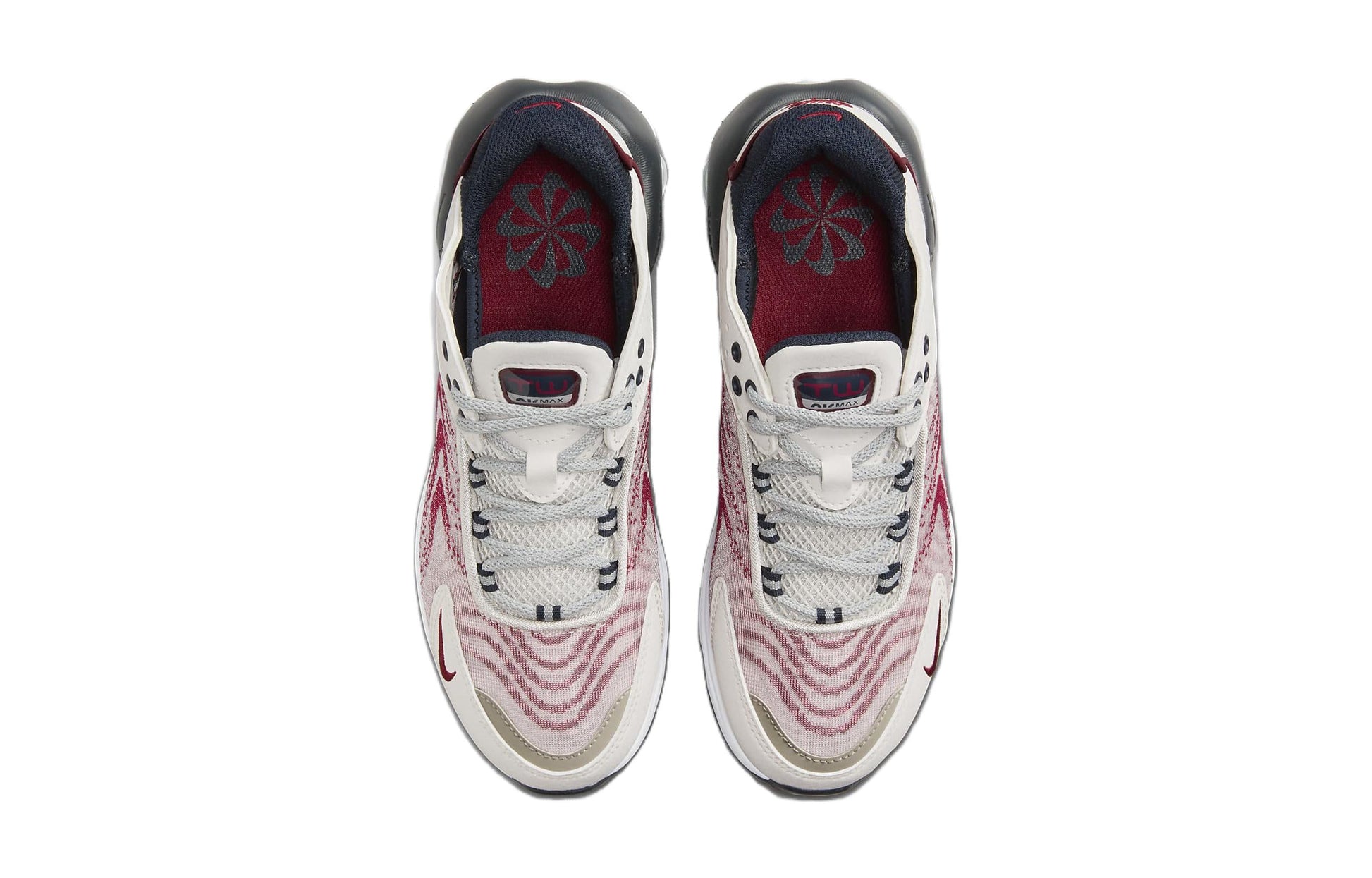 (GS) Nike Air Max TW 'Light Smoke Grey Red' DQ0296-005