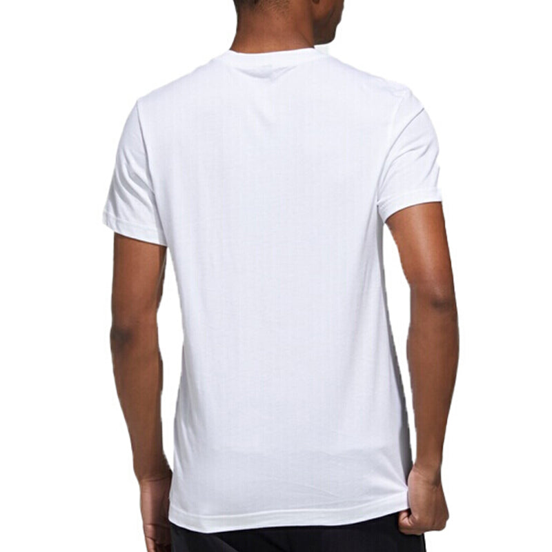 adidas Casual Sports Training Round Neck Short Sleeve White GK4655