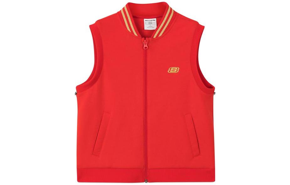(GS) Skechers CNY Series 3-In-1 Sport Jacket Suit 'Red' L121G009
