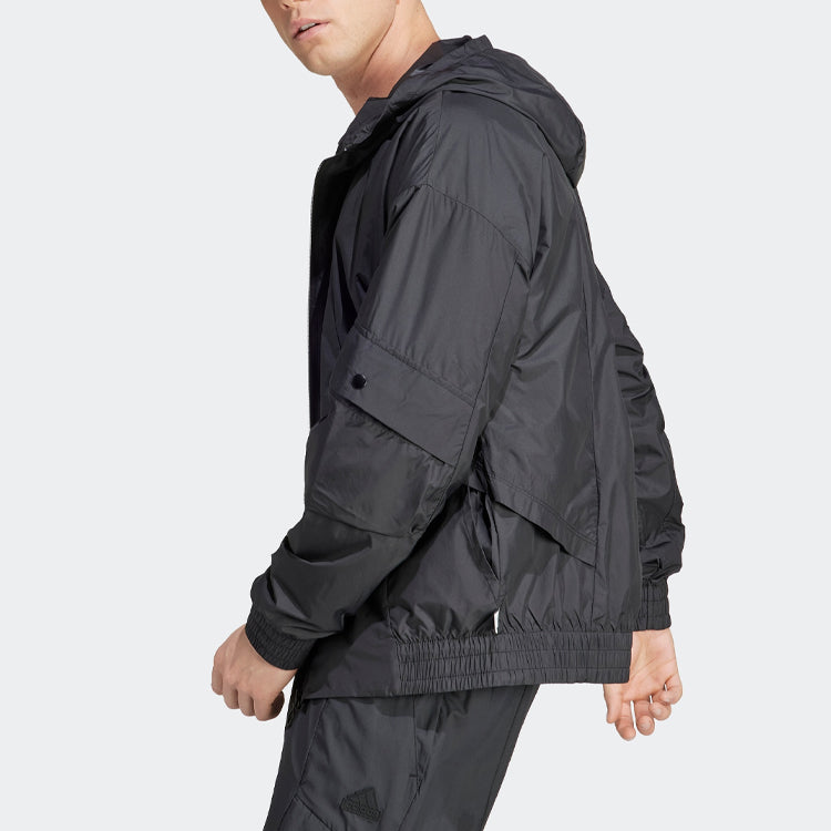 adidas City Escape Windbreaker Jacket 'Black' IC6733