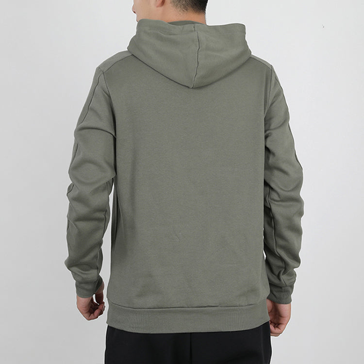 adidas E COMF HD SWT Casual Sports Hooded Sweater Men Army Green GD5446