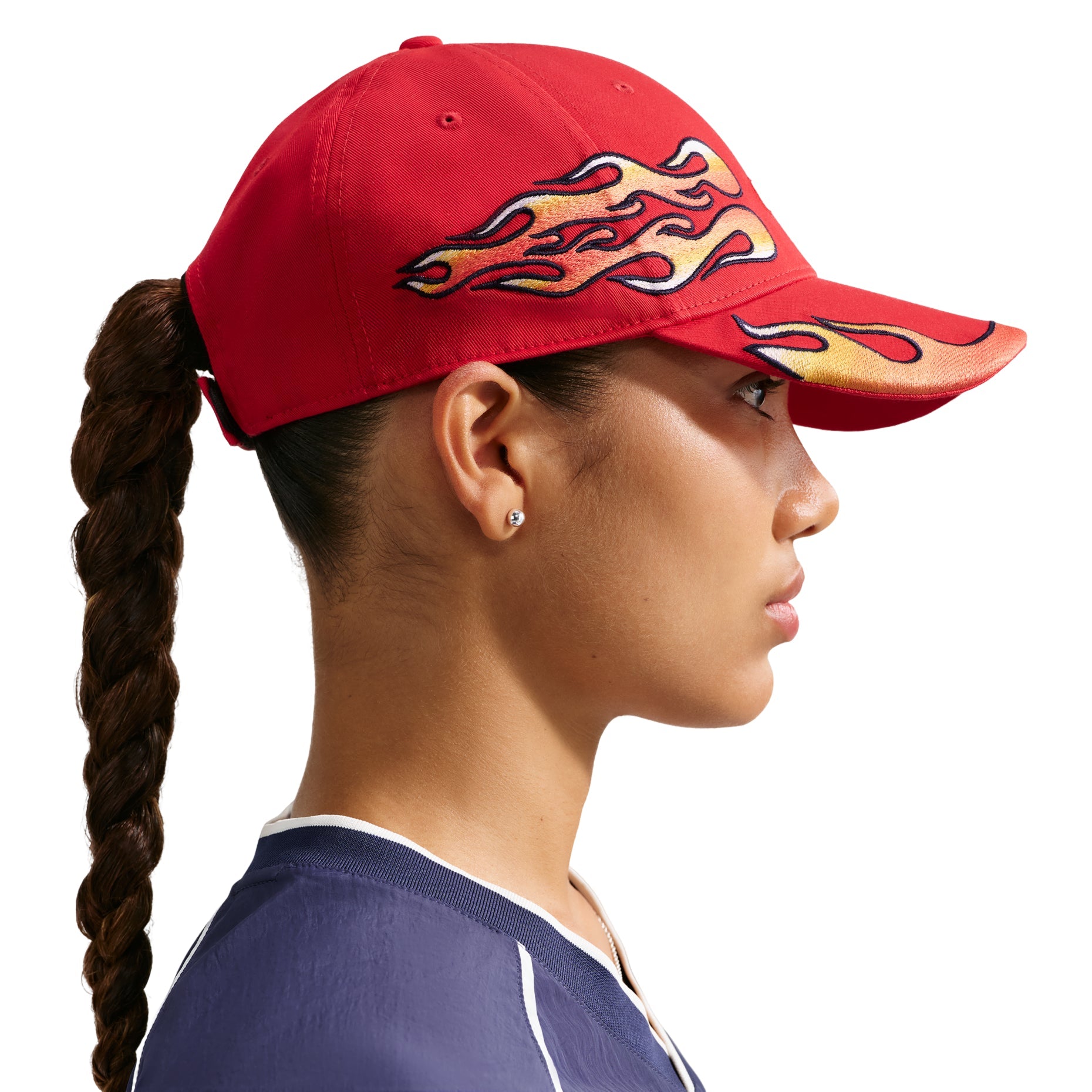 Nike Club Semi-Structured OG Flame Cap 'University Red' IH9258-657