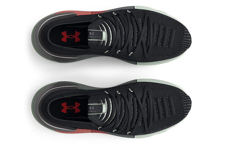 (WMNS) Under Armour HOVR Phantom 3 'Metallic - Black Green Red' 3025521-001