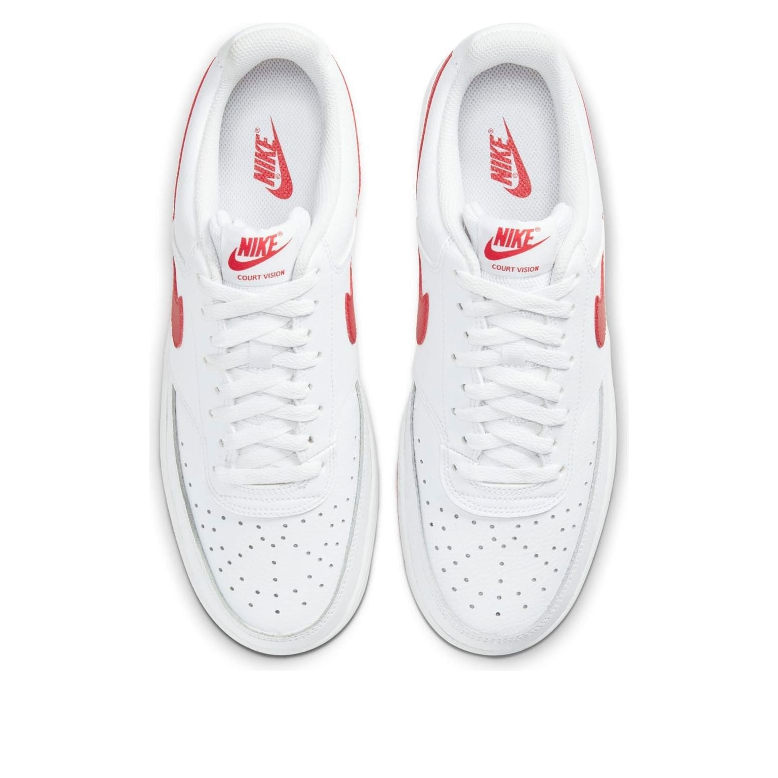 Nike Court Vision Low 'White University Red' CD5463-102