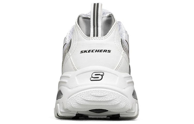 Skechers D'lites 1.0 Running Shoes White/Black 237158-WBK