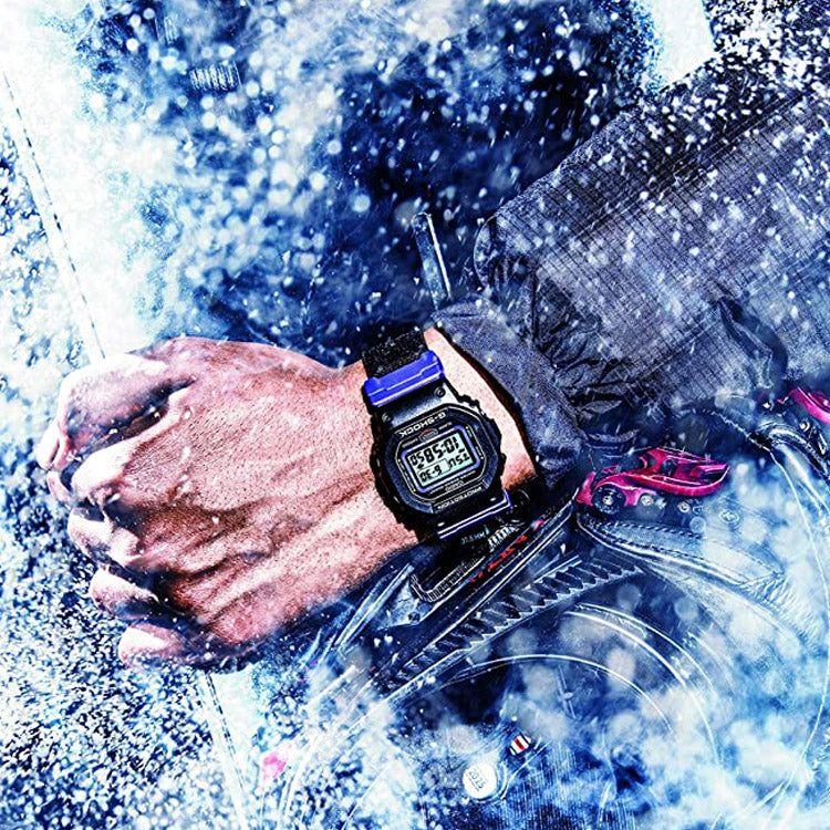 CASIO G-Shock Square 'Black Purple' DW-5600THS-1