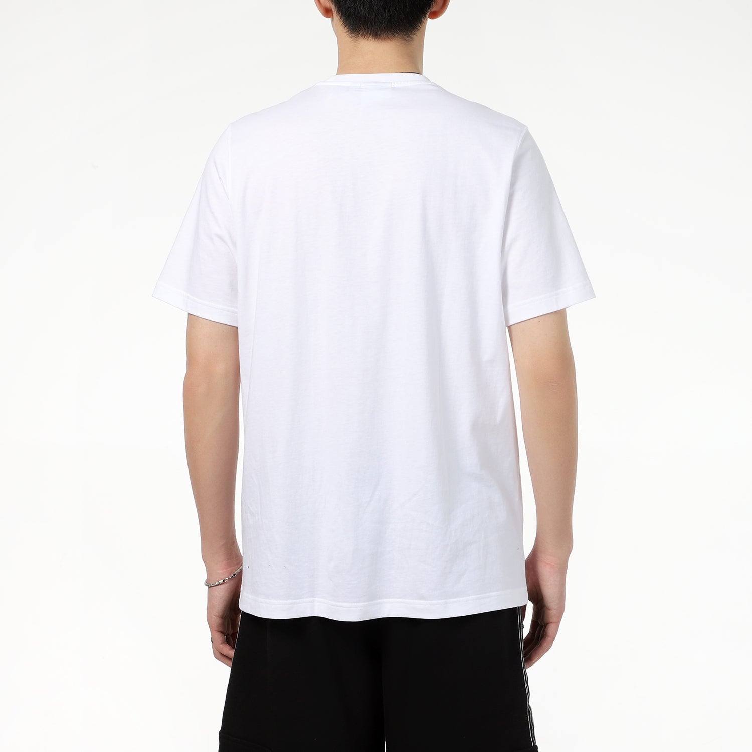 adidas originals Men's Worm Chest Tee Logo White GN2147