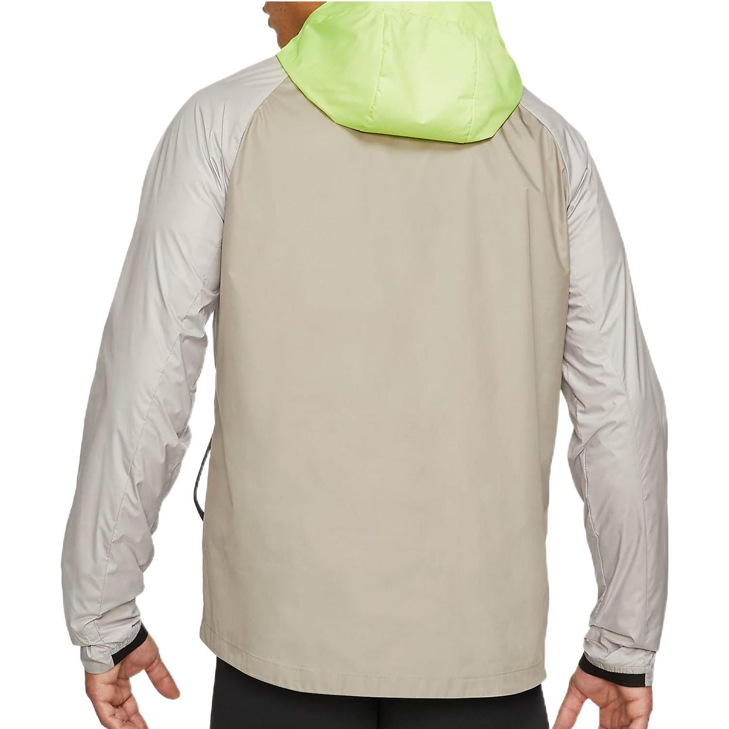 Men's Nike Colorblock Zipper Hooded Running Jacket Colorblock CZ9055-736