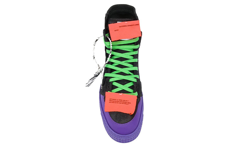 Off-White Off-Court 3.0 'Black Purple' OMIA065E20LEA0023710