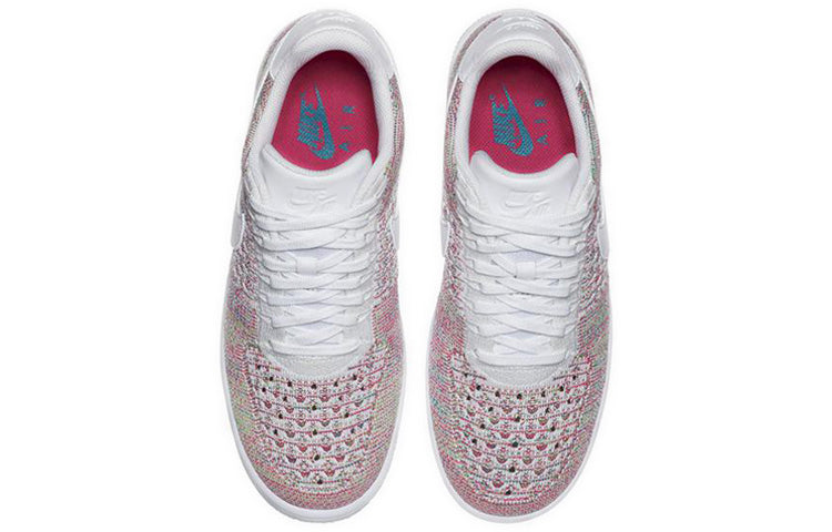 (WMNS) Nike Air Force 1 Flyknit Low 'White Radiant Emerald' 820256-102