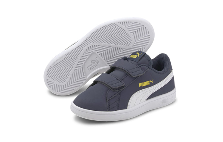 (PS) PUMA Smash V2 Buck V Ps Leisure Shoes Blue/White 365183-22