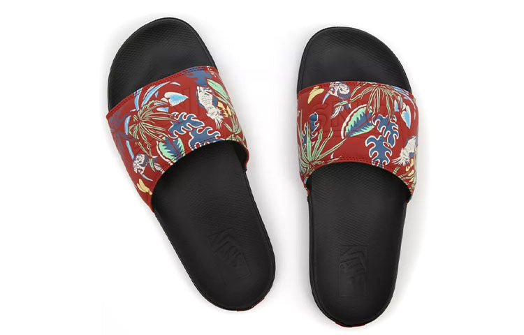 Vans Hawaiian Jungle La Costa Slide-On 'Red Black' VN0A5HF5AN6