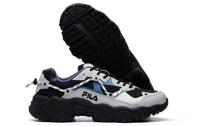 FILA Fluid Low Tops Black Gray Blue F12M114111FBV