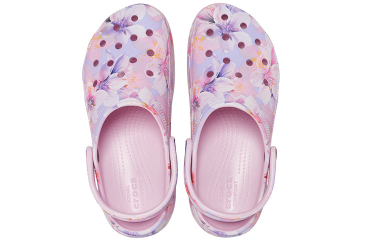 (WMNS) Crocs Classic Platform Clog 'Cherry Blossom' 208836-6W8