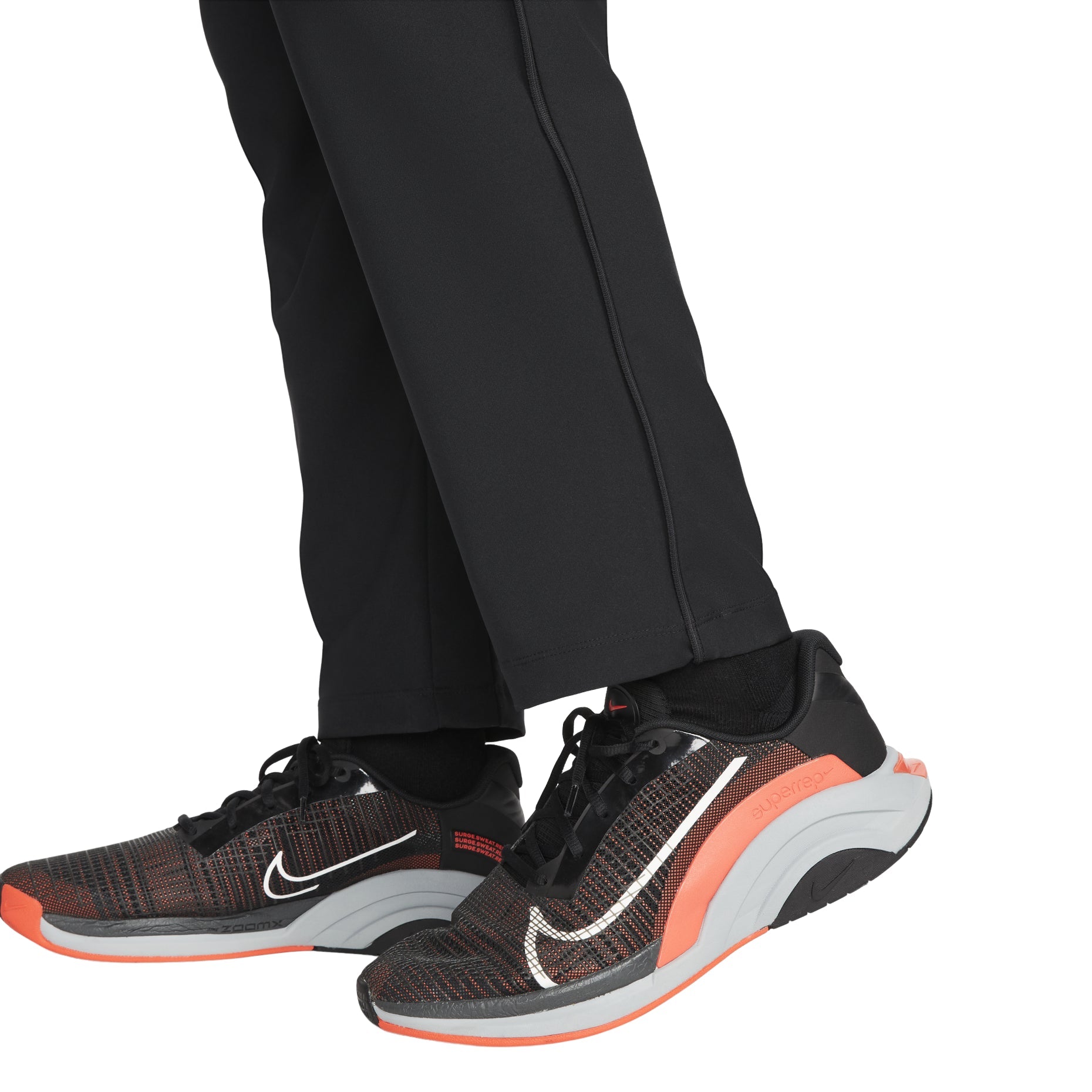 Men's Nike Dri-fit Team Solid Color Logo Straight Sports Pants/Trousers/Joggers Black DM6627-010