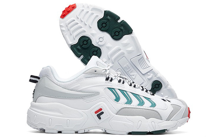 (WMNS) FILA Running Shoes Grey/White/Green F12W031110FWG