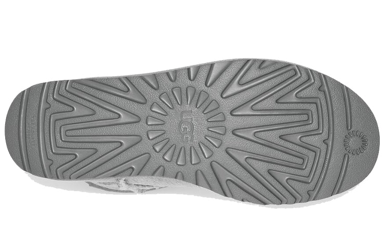 TELFAR x UGG FLEECE MINI Cozy Snow Boots Unisex Gray 1131290-HRGY
