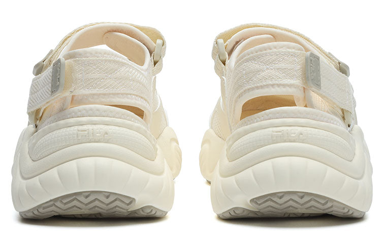 (WMNS) FILA FUSION Conch Sandals 'Cream White' T12W321401FAO
