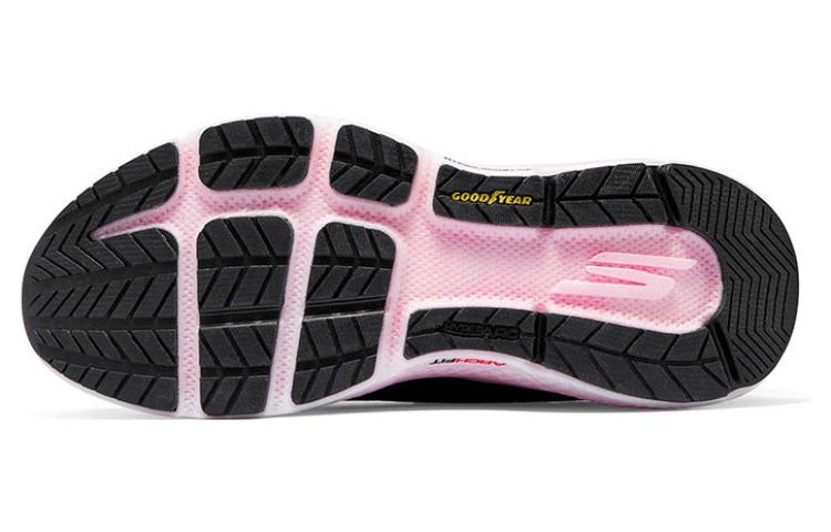 (WMNS) Skechers GOrun Max Road 6 'Black Pink' 172078-BKPK
