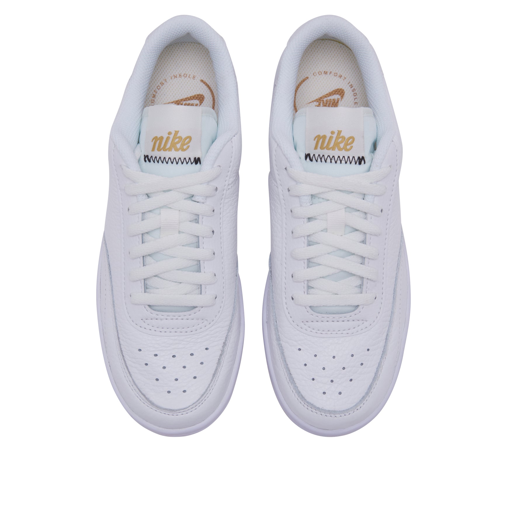 (WMNS) Nike Court Vintage Premium 'Summit White Metallic Gold' CW1067-104