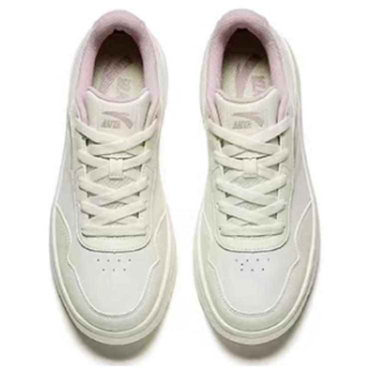 (WMNS) ANTA Skateboarding Series Sneakers 'White Pink' 922428010-3