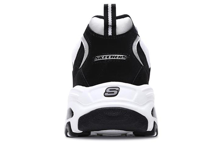 Skechers D'Lites 1.0 'Black White' 666063-BKW