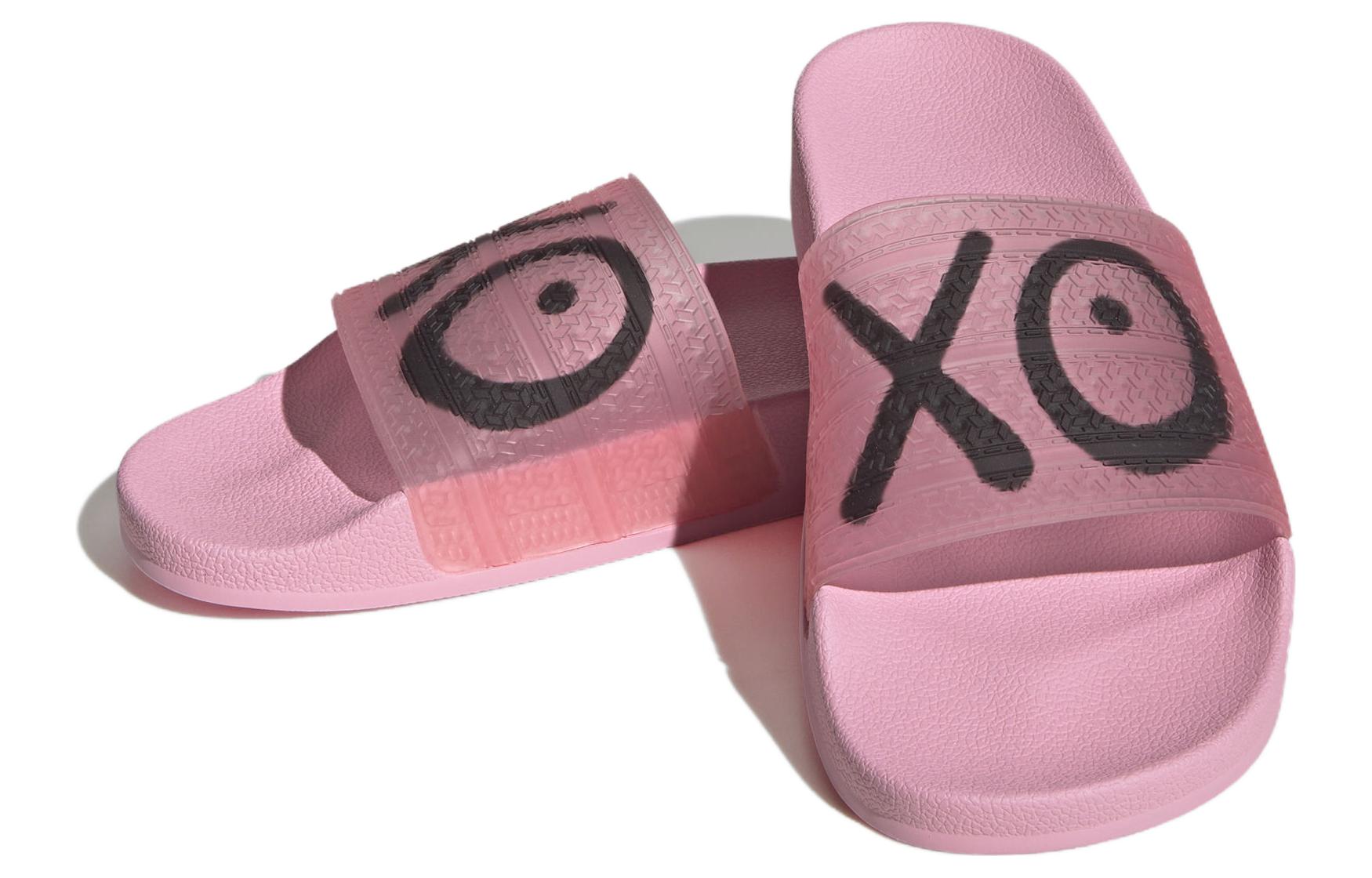 adidas Adilette x Andr Saraiva 'Pink Glow' HQ6856