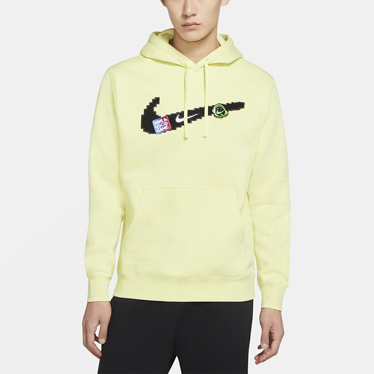 Nike Sportswear Club Fleece Men Orange/Green DC3937-750