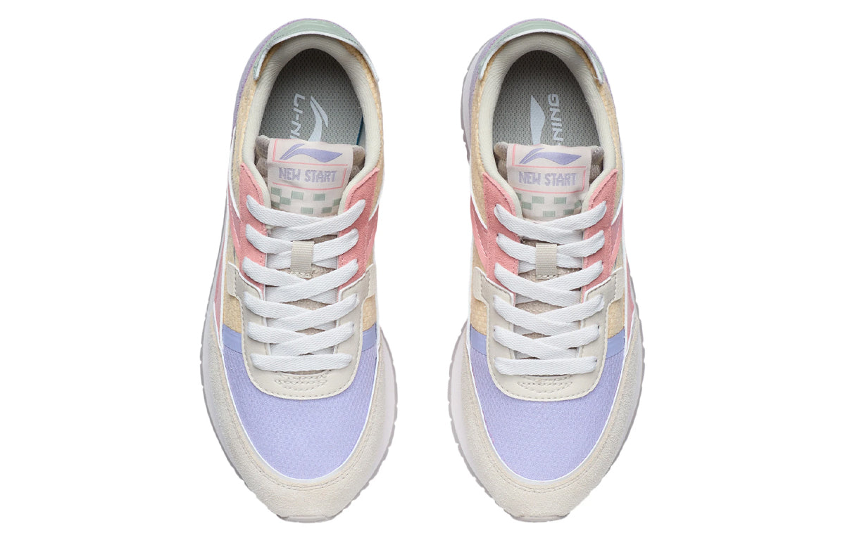 (WMNS) Li-Ning ChengFeng 'Pink Purple Yellow' AGCR196-9