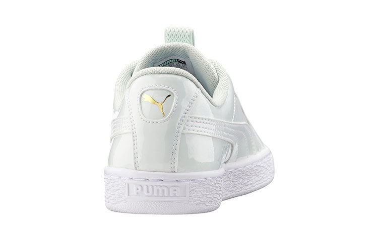 (WMNS) PUMA Basket Maze Green/White 366195-03