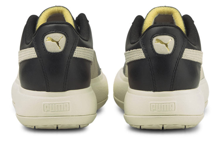(WMNS) PUMA Suede Mayu BlackCasual Sneakers White 381042-02
