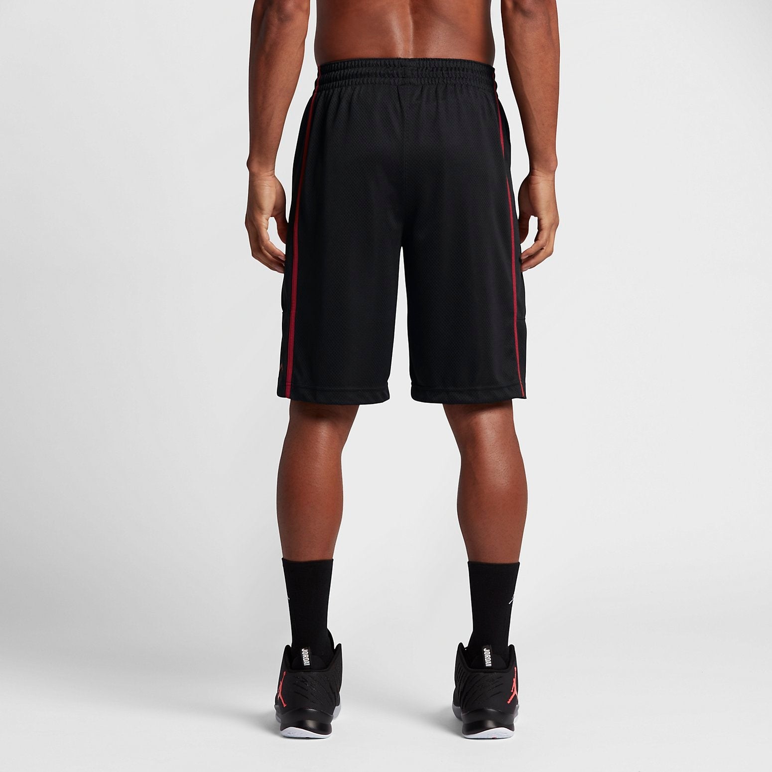 Air Jordan Double Crossover Mens Basketball Shorts 'Black' 811466-010