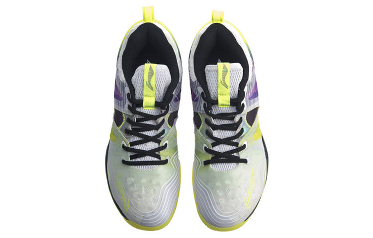 Li-Ning Gyrfalcon 'White Green Blue' AYAQ003-1