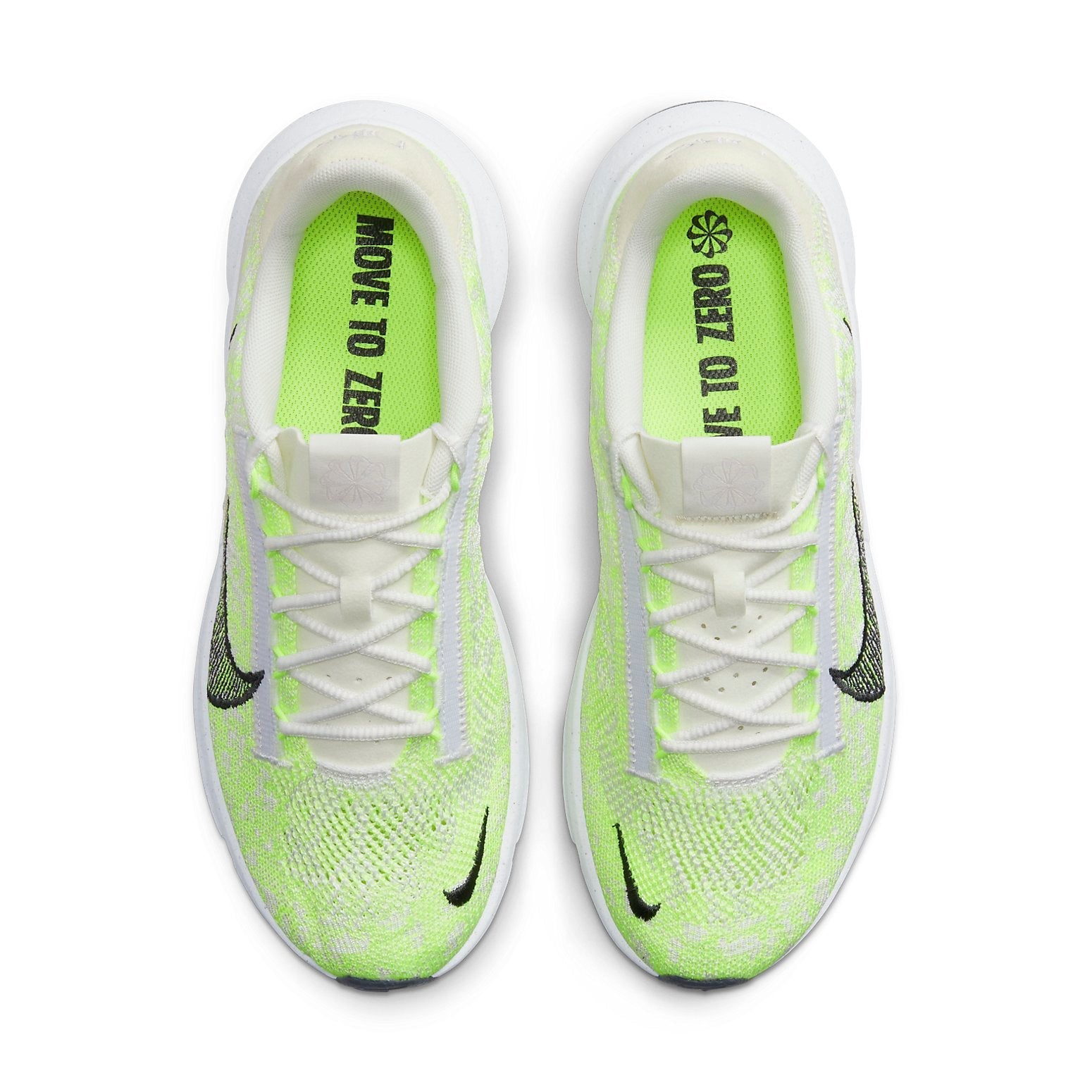 (WMNS) Nike SuperRep Go 3 Flyknit Next Nature 'White Volt' DH3393-175