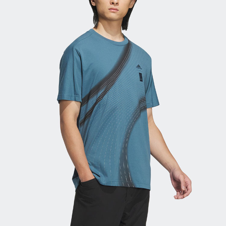 adidas WUJI GFX T-Shirt 'Teal' IA8091