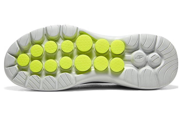 Skechers Go Walk 6 'Grey Yellow' 894235-GRY