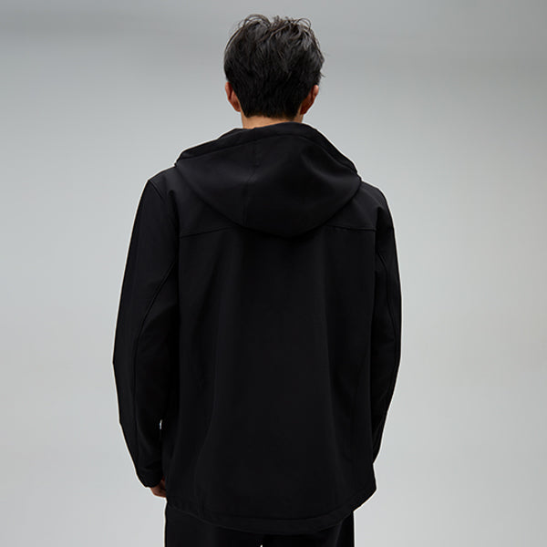 Mizuno Essentials Logo Windbreaker Jacket 'Black' K2CE41D1