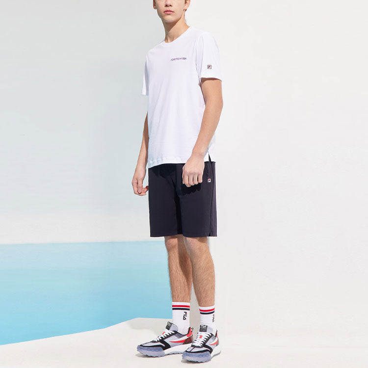 FILA Classic Knit Casual Shorts Blue F11M121608F-NV