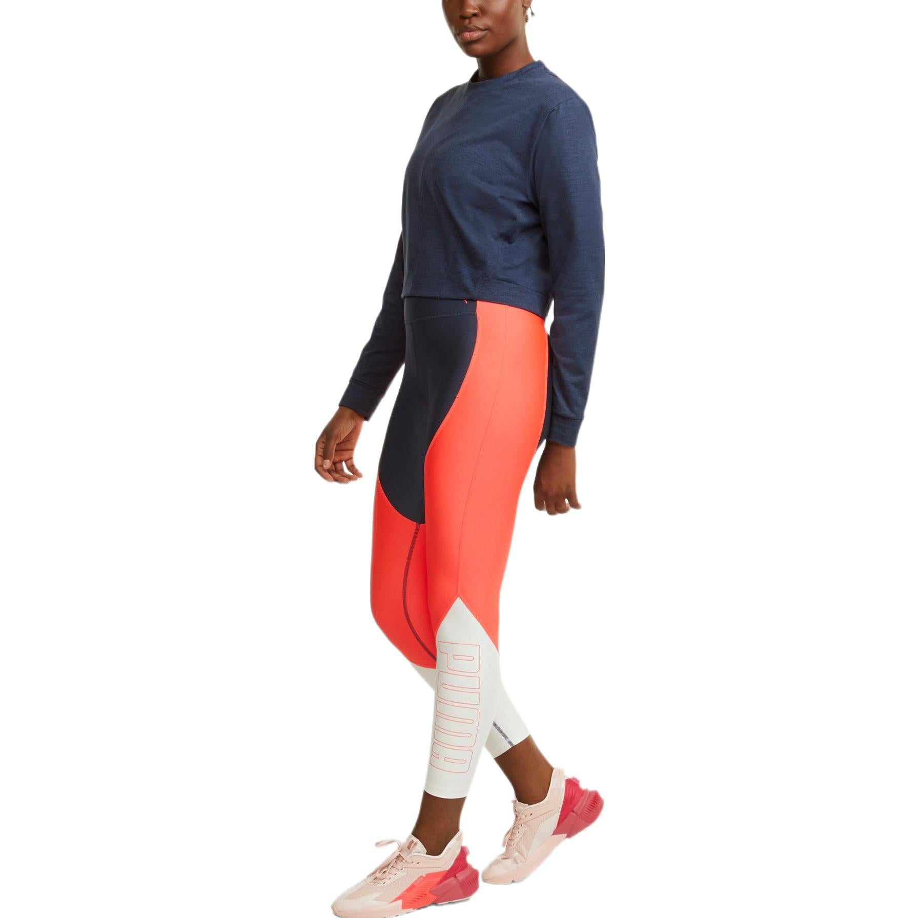 (WMNS) PUMA Cloudspun Crew Neck Training Sweatshirt 'Navy' 520948-01