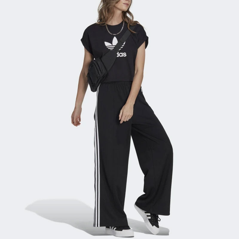 adidas Originals Adicolor Classics Wide Leg Joggers 'Black' IB5911