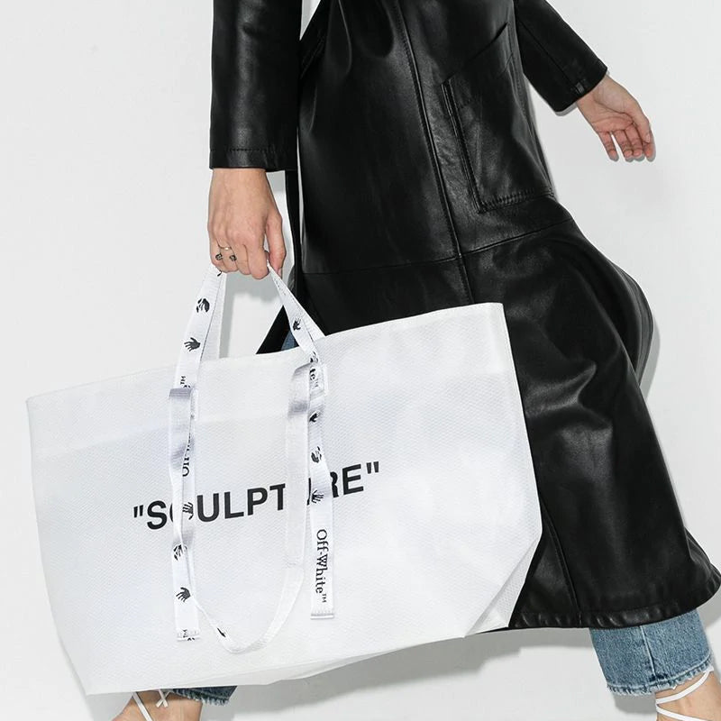 Off-White Commercial HandholdBag White OWNA094E20PLA0020110