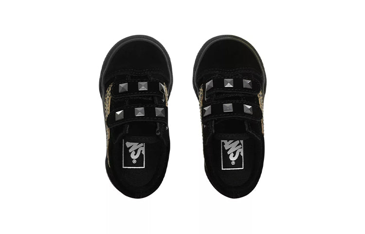 Vans Suede Stud Old Skool V Toddles/Infants Black VN0A38JN0LG