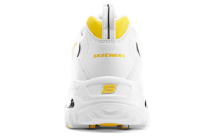 (WMNS) Skechers D'Lites 1.0 'White Yellow' 896140-WYL