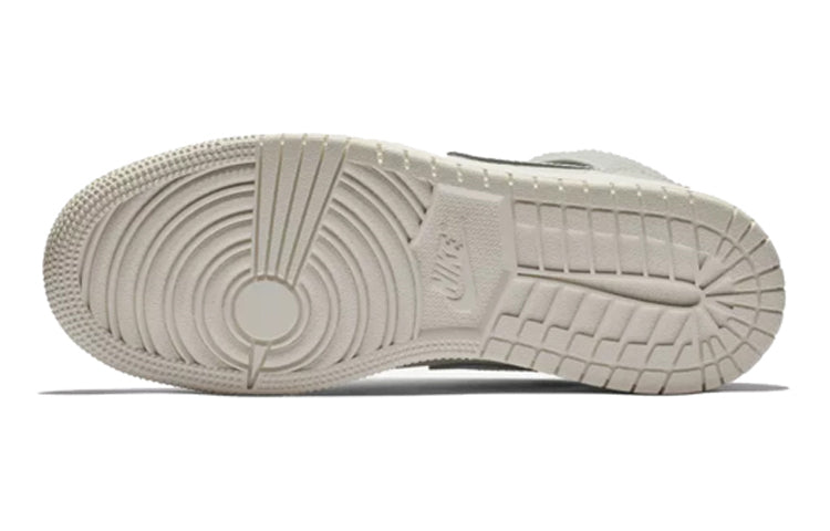 (GS) Air Jordan 1 Mid 'Light Bone' 554725-053
