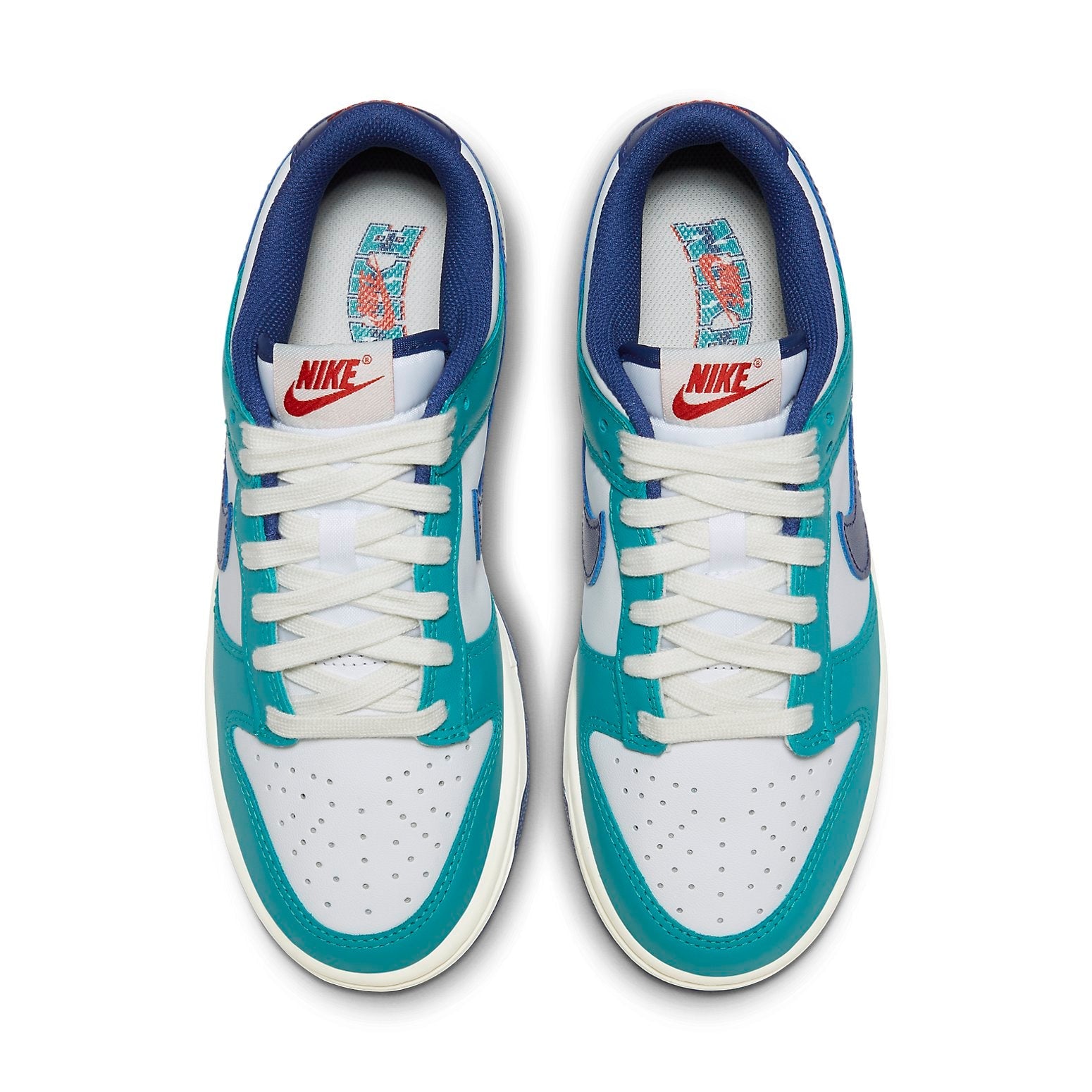 (WMNS) Nike Dunk Low 'Teal Nebula Deep Royal Blue' FQ6870-141
